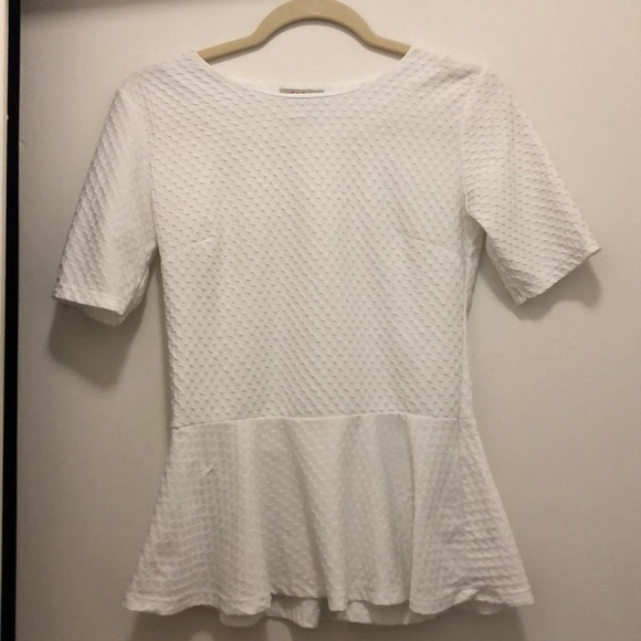 Zara Tops - Peplum Shirt
